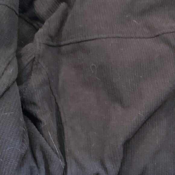 Bebe Versatile Mid-Length Coat Removable Hood & Lining Black Women's Medium - Picture 7 of 9